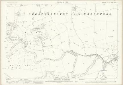 Yorkshire CLXXII.2 (includes: Great Ribston With Walshford; Little Ribston; North Deighton) - 25 Inch Map
