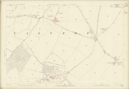 Lincolnshire LXV.16 (includes: Calceby; Driby; South Ormesby cum Ketsby; South Thoresby) - 25 Inch Map