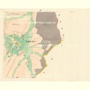 Malhotitz - m1705-1-004 - Kaiserpflichtexemplar der Landkarten des stabilen Katasters