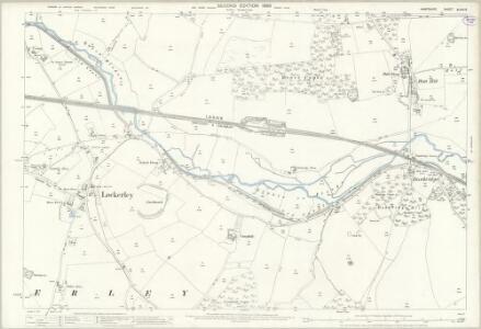 Hampshire and Isle of Wight XLVIII.6 (includes: East Tytherley; Lockerley; Mottisfont) - 25 Inch Map