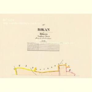 Bikan - c0697-1-002 - Kaiserpflichtexemplar der Landkarten des stabilen Katasters