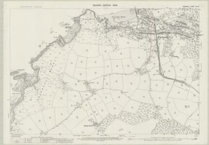 Cornwall LVI.13 (includes: Camborne Redruth) - 25 Inch Map
