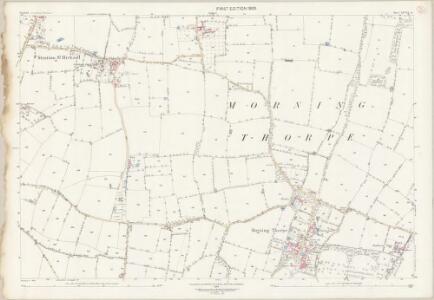 Norfolk XCVII.2 (includes: Long Stratton; Morning Thorpe) - 25 Inch Map