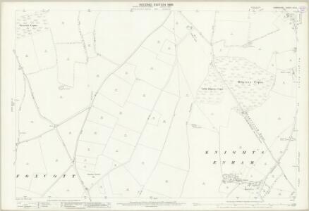 Hampshire and Isle of Wight XV.16 (includes: Andover; Penton Mewsey; Tangley) - 25 Inch Map