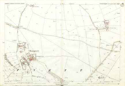 Gloucestershire XXXVI.6 (includes: Hampnett; Northleach With Eastington; Turkdean) - 25 Inch Map