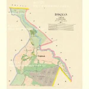 Bogman - c0338-1-001 - Kaiserpflichtexemplar der Landkarten des stabilen Katasters