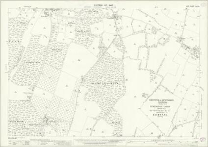 Kent XVII.16 (includes: Ash; West Kingsdown) - 25 Inch Map