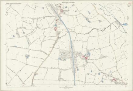 Staffordshire XLIII.7 (includes: Church Eaton; Gnosall; Haughton) - 25 Inch Map