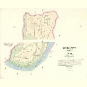 Tegřowitz (Tegřowic) - c8160-1-002 - Kaiserpflichtexemplar der Landkarten des stabilen Katasters