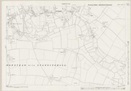 Norfolk LII.1 (includes: Belaugh; Coltishall; Horstead With Stanninghall) - 25 Inch Map
