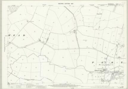 Bedfordshire V.5 (includes: Bolnhurst and Keysoe; Kimbolton; Pertenhall; Swineshead) - 25 Inch Map