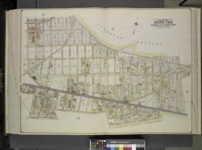 Queens, Vol. 2, Double Page Plate No. 37; Part of     Ward Two Glendale and St. James Park; [Map bounded by Sherman St., Slocum St.,   Howard St., Sheridan St., Sigel St., Hooker St., Hancock St., Thomas St., Meade  St., Folsom Ave., Fosdick Ave., Tom