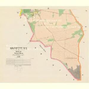 Skopitetz - c6943-1-003 - Kaiserpflichtexemplar der Landkarten des stabilen Katasters