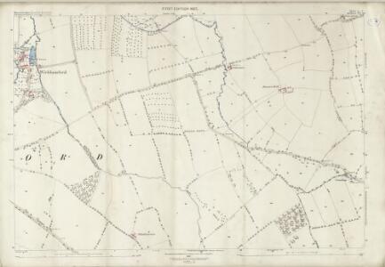 Worcestershire L.5 (includes: Badsey; Bretforton; Broadway; Wickhamford; Willersey) - 25 Inch Map