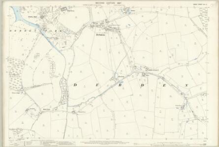 Essex (1st Ed/Rev 1862-96) XIV.2 (includes: Debden) - 25 Inch Map