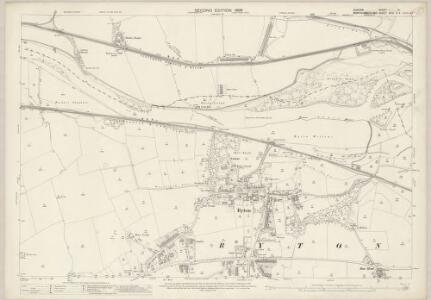 Durham I.12 (includes: Heddon On The Wall; Newburn; Ryton) - 25 Inch Map