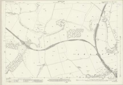 Northumberland (New Series) XXXV.7 (includes: Alnwick; Denwick; Lesbury) - 25 Inch Map