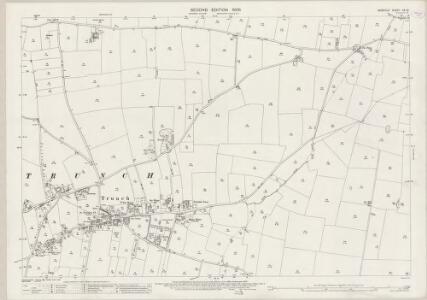 Norfolk XX.10 (includes: Gimingham; Knapton; Mundesley; Trunch) - 25 Inch Map