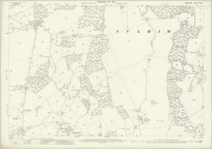 Berkshire XXXVI.4 (includes: Englefield; Sulham; Theale; Tidmarsh; Tilehurst) - 25 Inch Map