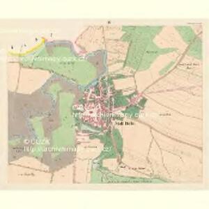 Budin (Budine) - c0647-1-003 - Kaiserpflichtexemplar der Landkarten des stabilen Katasters