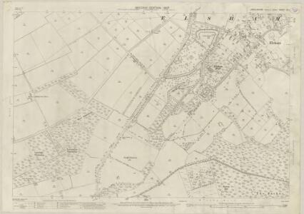 Lincolnshire XX.1 (includes: Elsham; Worlaby; Wrawby) - 25 Inch Map