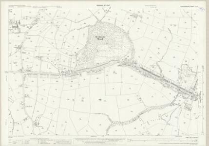 Staffordshire XL.11 (includes: Anslow; Branston; Burton Upon Trent; Outwoods; Tatenhill) - 25 Inch Map