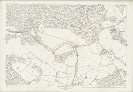 Gloucestershire XXXVIII.3 (includes: Coleford; Newland; Staunton) - 25 Inch Map