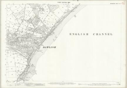 Devon CII.16 (includes: East Dawlish; West Dawlish) - 25 Inch Map
