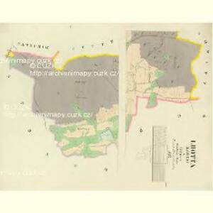 Lhotta (Lhota) - c1995-1-001 - Kaiserpflichtexemplar der Landkarten des stabilen Katasters