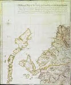 A general map of Scotland and islands thereto belonging, 1
