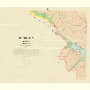 Borotin - c0383-1-003 - Kaiserpflichtexemplar der Landkarten des stabilen Katasters