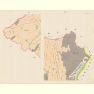 Domeschau (Domaschow) - m0558-1-002 - Kaiserpflichtexemplar der Landkarten des stabilen Katasters