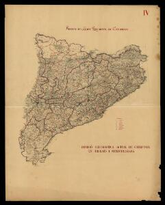 Divisió eclesiàstica actual de Catalunya en bisbats i arxiprestats
