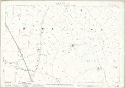 Staffordshire LIII.15 (includes: Clifton Campville And Haunton; Elford; Harlaston) - 25 Inch Map