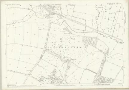 Northamptonshire LXIII.6 (includes: Brackley St Peter; Evenley; Hinton in the Hedges; Turweston) - 25 Inch Map