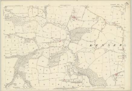 Devon LV.1 (includes: Kennerleigh; Morchard Bishop; Sandford; Woolfardisworthy) - 25 Inch Map