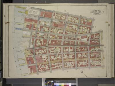 Brooklyn, Vol. 3, Double Page Plate No. 8; Part of    Wards 13 & 14, Section 8; [Map bounded by North Fifth St., Roebling St.;         Including  South Third St., East River]