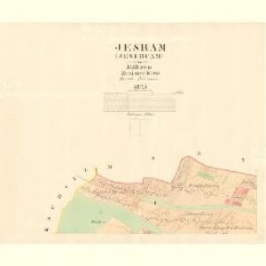Jesram (Jesercam) - m1093-1-001 - Kaiserpflichtexemplar der Landkarten des stabilen Katasters