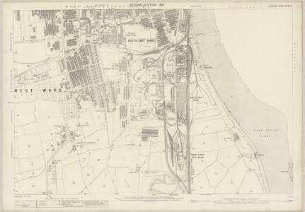 Durham XXXVII.15 (includes: West Hartlepool) - 25 Inch Map