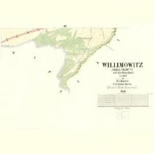 Willimowitz (Willimowyc) - c8583-1-003 - Kaiserpflichtexemplar der Landkarten des stabilen Katasters