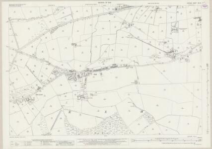 Durham XIX.14 (includes: Esh; Lanchester) - 25 Inch Map