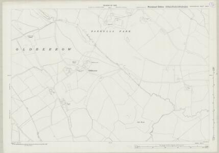 Warwickshire XXXI.11 (includes: Morton Bagot; Oldberrow; Wootton Wawen) - 25 Inch Map