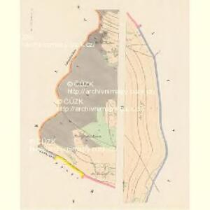 Alt und Neu Kalken - c6920-1-002 - Kaiserpflichtexemplar der Landkarten des stabilen Katasters