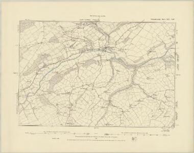 Carmarthenshire XXV.SE - OS Six-Inch Map