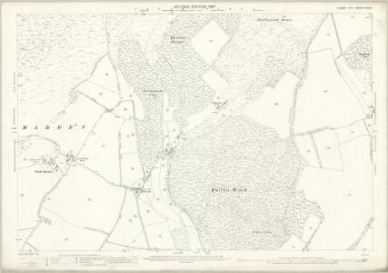 Sussex XXXIV.9 (includes: Elsted; Marden; Treyford; West Dean) - 25 Inch Map