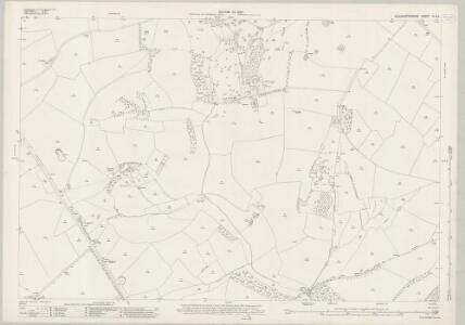 Gloucestershire XLIII.5 (includes: Bagendon; Duntisbourne Abbots; Duntisbourne Rouse; North Cerney; Winstone) - 25 Inch Map