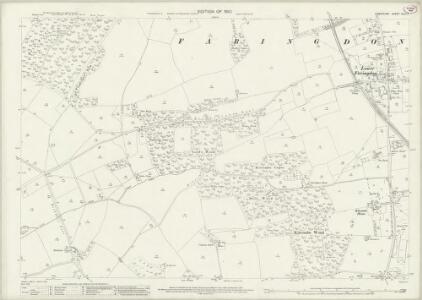 Hampshire and Isle of Wight XLIII.2 (includes: Farringdon; Four Marks; Newton Valence) - 25 Inch Map