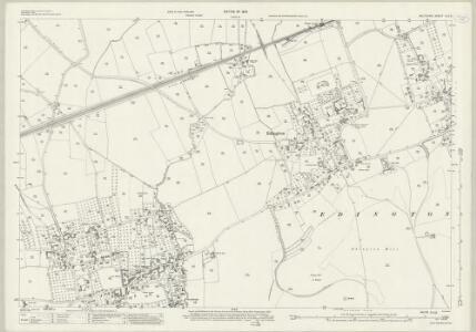 Wiltshire XLV.2 (includes: Bratton; Edington) - 25 Inch Map