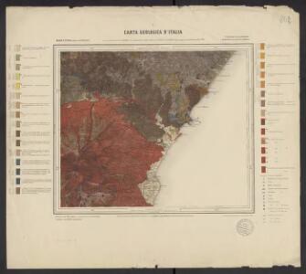 Carta geologica d'Italia. 262, Monte Etna (isola di Sicilia)
