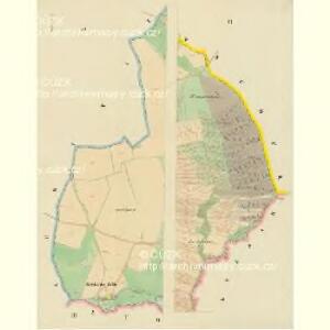 Habern (Haber) - c1739-1-003 - Kaiserpflichtexemplar der Landkarten des stabilen Katasters